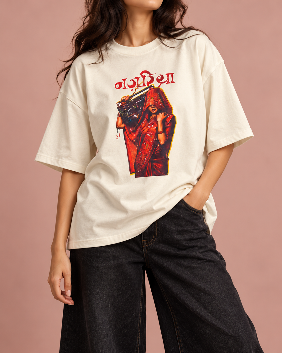 BLURR STREET Cropped & Oversized Tees studio campaign
