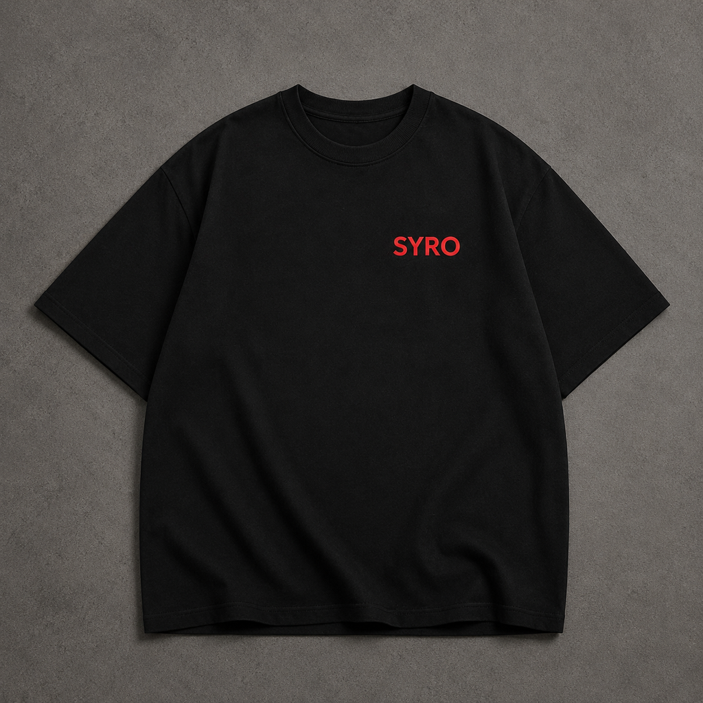 Silent Moves Oversized Heavyweight Tee - Dark Edition