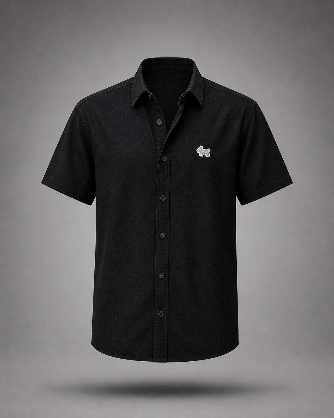 Korean Streetwear Black Shirt