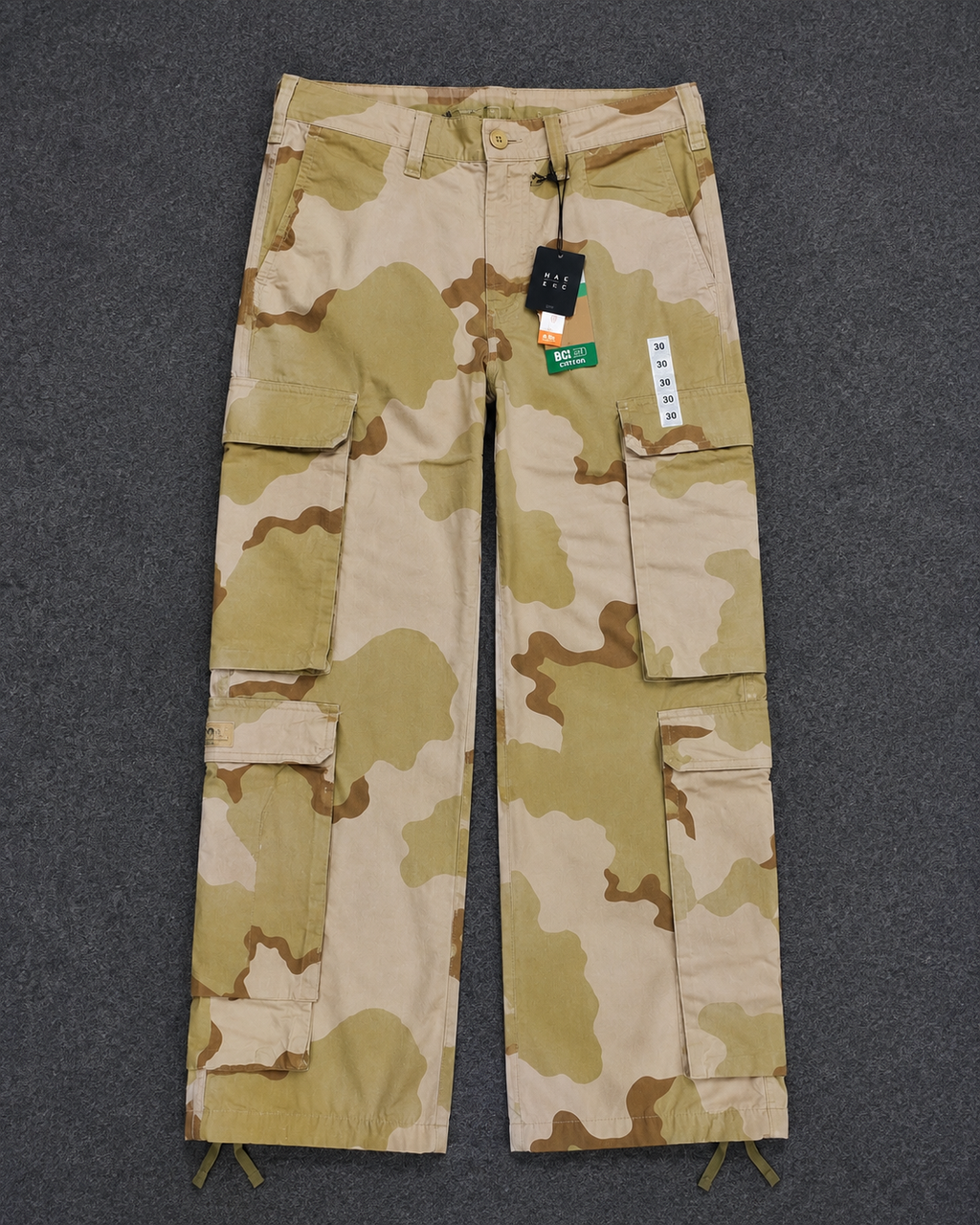 Desert Camo Multi-Pocket Cargo Pants