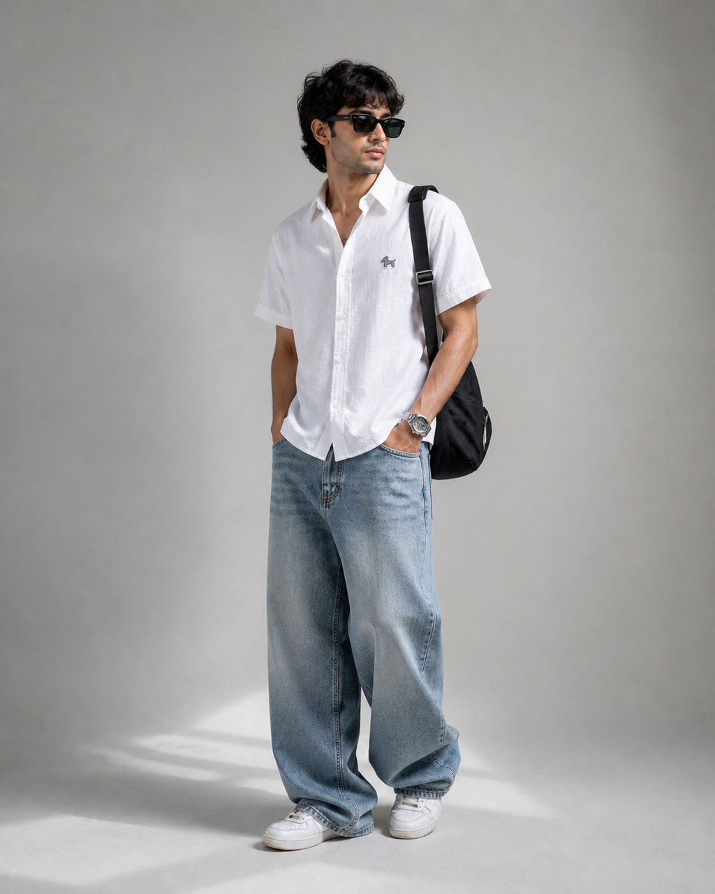 Korean Streetwear White Shirt