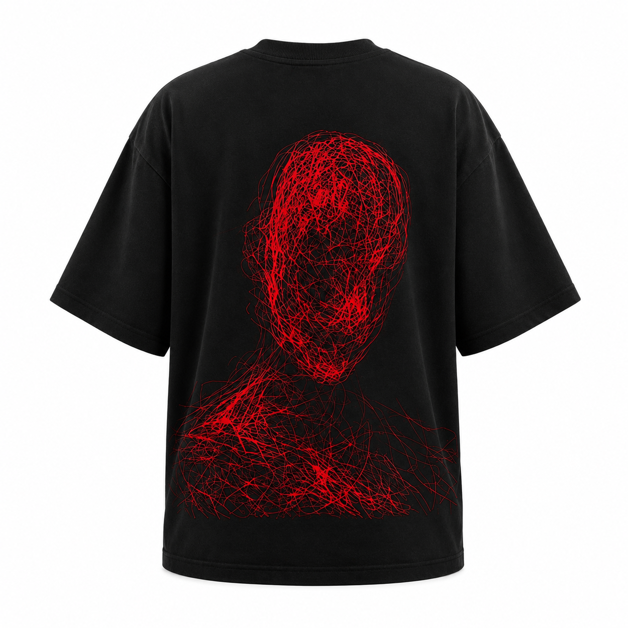 Silent Moves Oversized Heavyweight Tee - Dark Edition