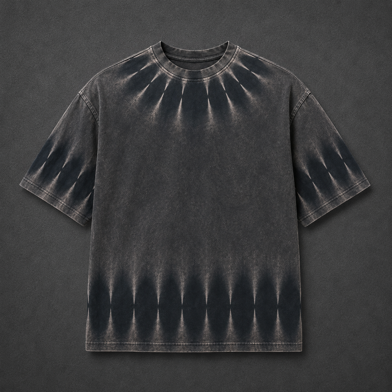 Shadow Wash Oversized T-Shirt | Vintage Acid Wash Streetwear Tee
