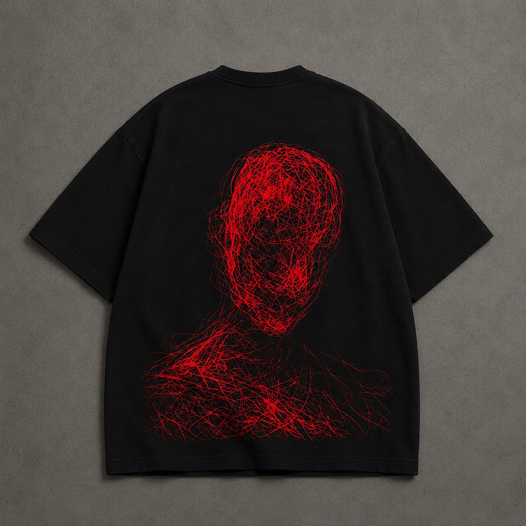 Silent Moves Oversized Heavyweight Tee - Dark Edition