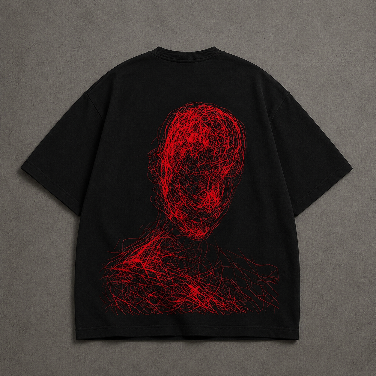 Silent Moves Oversized Heavyweight Tee - Dark Edition