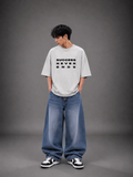 Success Never Ends Oversized Graphic T-Shirt – Grey