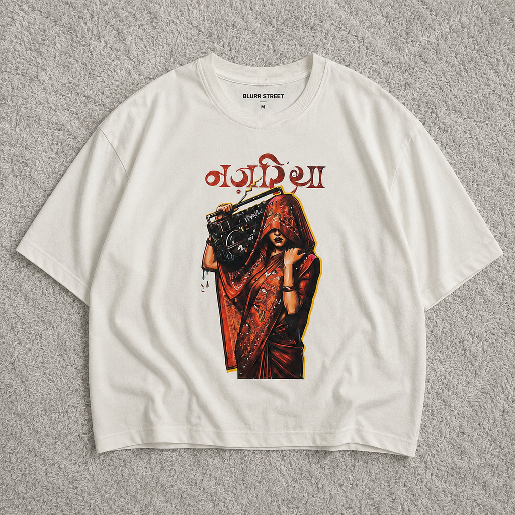 Gajariya Graphic cropped Tee