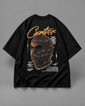 Aura Stealer Oversized T-Shirt – Black — tonal studio backdrop