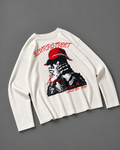 BLURR STREET Rebel Waffle Tee - Off White — tonal studio backdrop