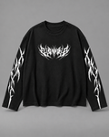 Tribal Waffle Tee – Black — tonal studio backdrop