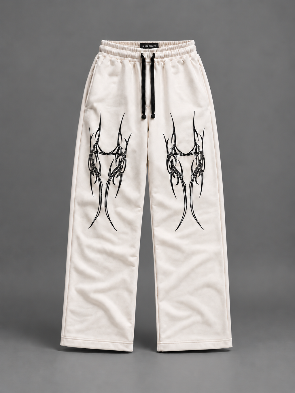 Tribal Sweatpants — Off White — BLURR STREET label (p24)