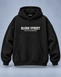 Street Soul Hoodie — Black — BLURR STREET label (p40)