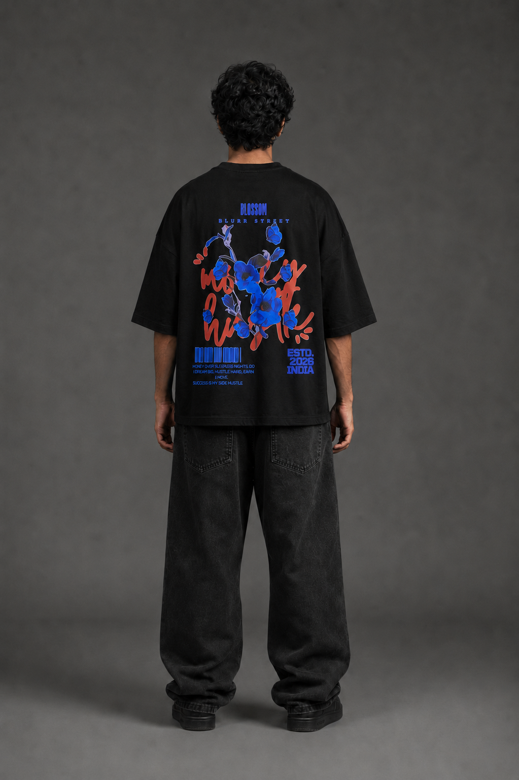 Money Blossom Oversized Tee
