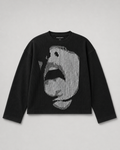 Distorted Face Waffle Tee